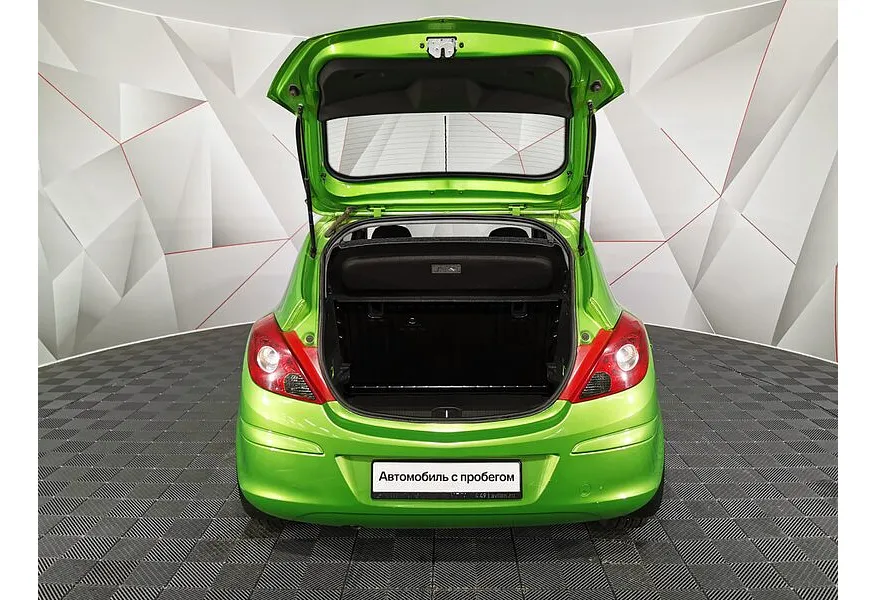 Opel Corsa 1.2 Easytronic (80 л.с.) Зеленый в АВИЛОН. Слайд №11