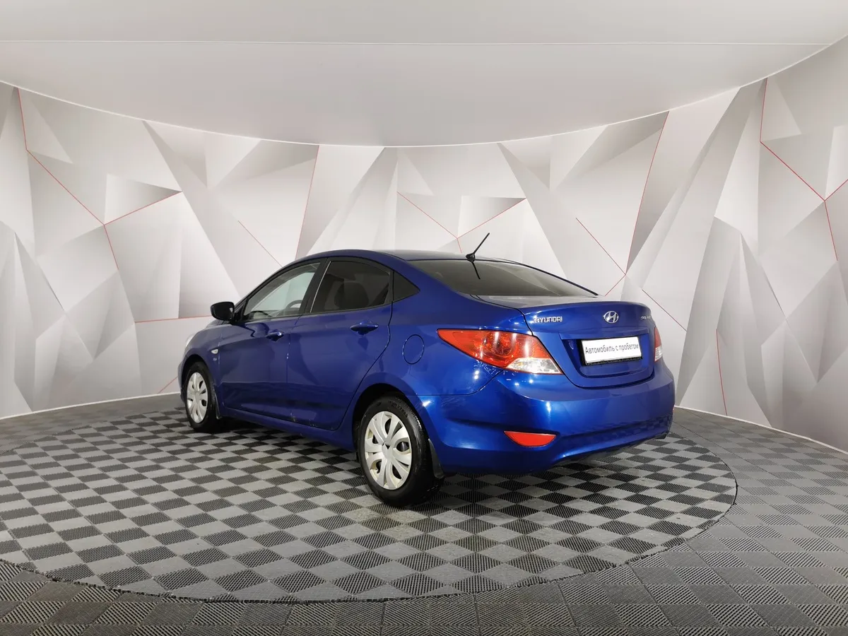 Hyundai Solaris 1.6 AT (123 л.с.) Optima Синий в АВИЛОН. Слайд №4