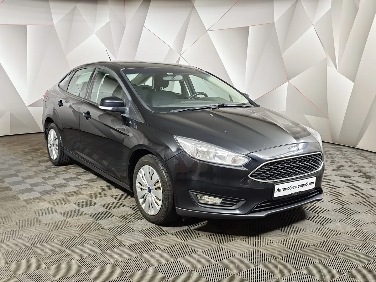 Ford Focus 1.6 Ti-VCT PowerShift (125 л.с.) Trend Черный в АВИЛОН. Слайд №3