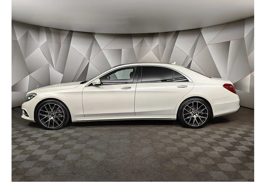 Mercedes-Benz S-Класс S 350 d 9G-Tronic 4Matic длинная база (249 л.с.) Белый в АВИЛОН. Слайд №5