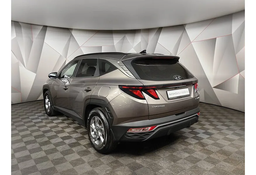 Hyundai Tucson D2.0 Smartstream 8AT 4WD (186 л.с.) Lifestyle + Smart Sense Серый в АВИЛОН. Слайд №4