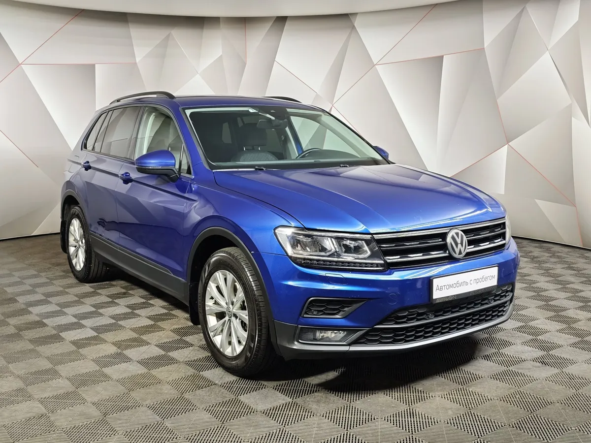 Volkswagen Tiguan 1.4 TSI BlueMotion DSG (150 л.с.) Connect Синий в АВИЛОН. Слайд №3