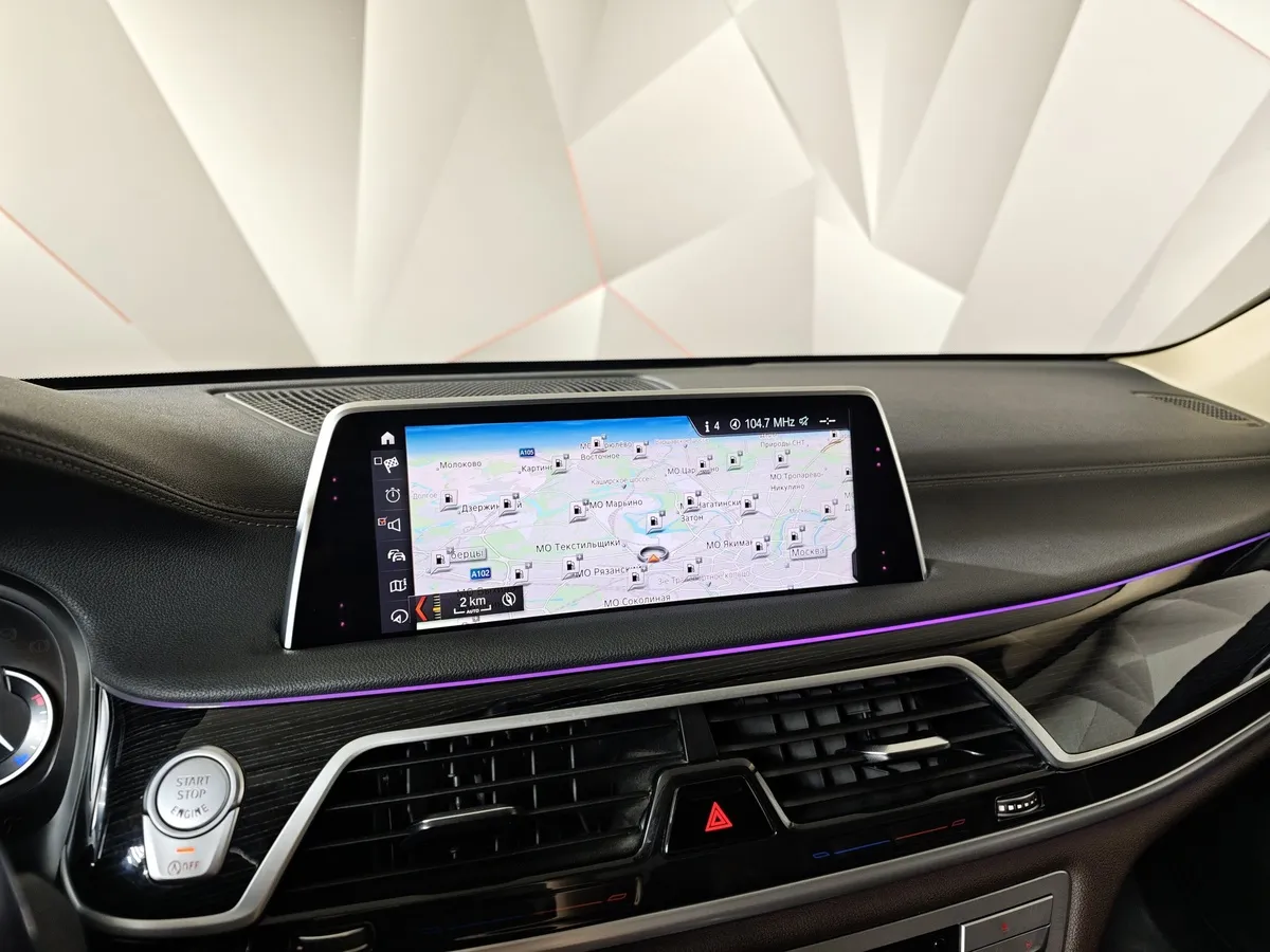 BMW 7 серия 730Ld xDrive Steptronic (249 л.с.) Base Локальная сборка Черный в АВИЛОН. Слайд №18