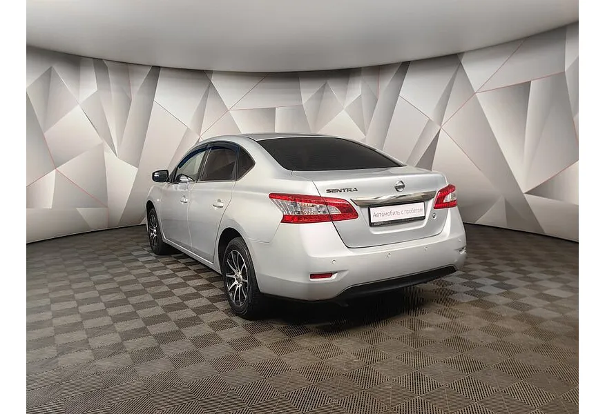 Nissan Sentra 1.6 CVT (117 л.с.) Серебристый в АВИЛОН. Слайд №7