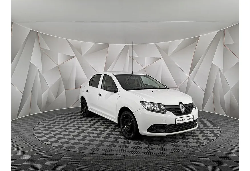 Renault Logan 1.6 MT (82 л.с.) Белый в АВИЛОН. Слайд №3