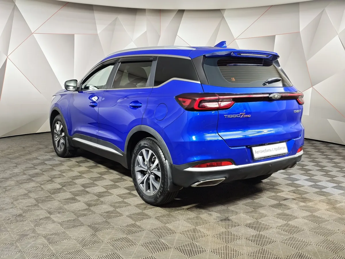 Chery Tiggo 7 Pro 1.5 CTV (147 л.с.) Luxury Синий в АВИЛОН. Слайд №4