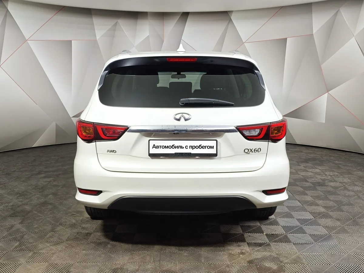Infiniti QX60 3.5 CVT 4WD (283 л.с.) Premium Белый в АВИЛОН. Слайд №8
