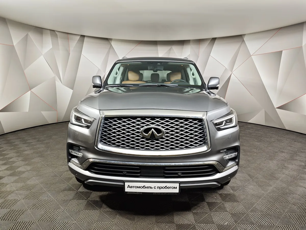 Infiniti QX80 5.6 АТ AWD (405 л.с.) Серый в АВИЛОН. Слайд №7