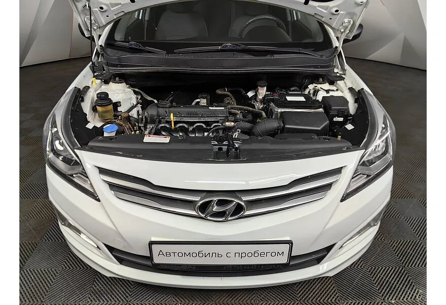 Hyundai Solaris 1.6 AT (123 л.с.) Comfort Белый в АВИЛОН. Слайд №18