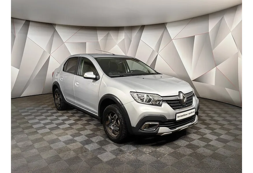 Renault Logan 1.6 MT FWD (82 л.с.) Серый в АВИЛОН. Слайд №3