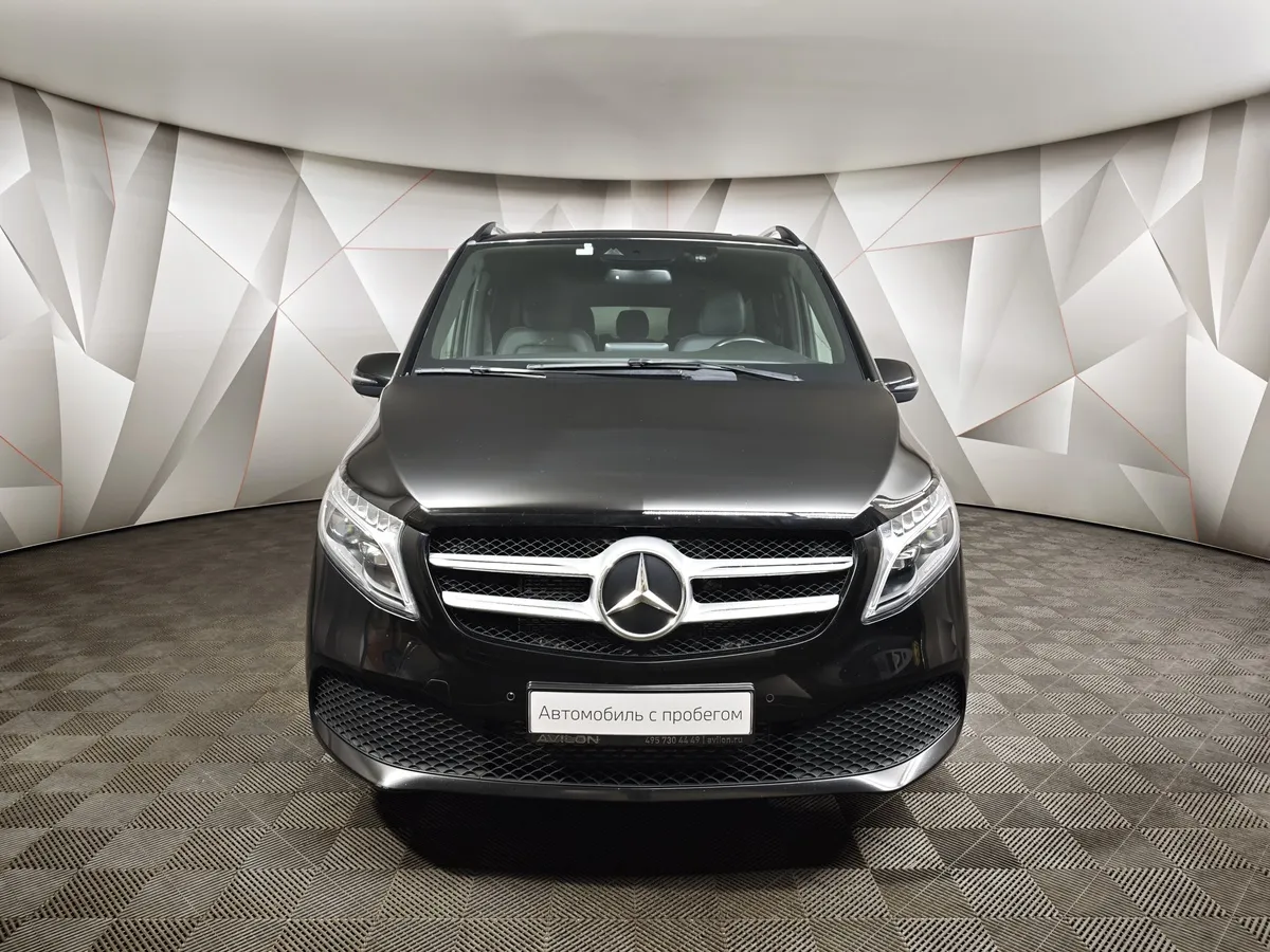 Mercedes-Benz V-Класс V 220 d AT L2 4x4 (163 л.с.) Черный в АВИЛОН. Слайд №7