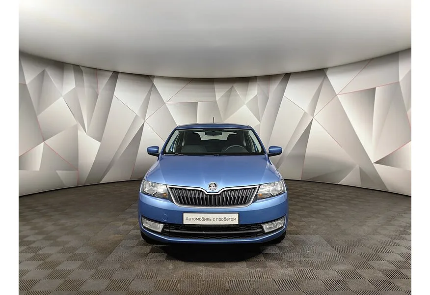 Skoda Rapid 1.6 AT (110 л.с.) Синий в АВИЛОН. Слайд №5