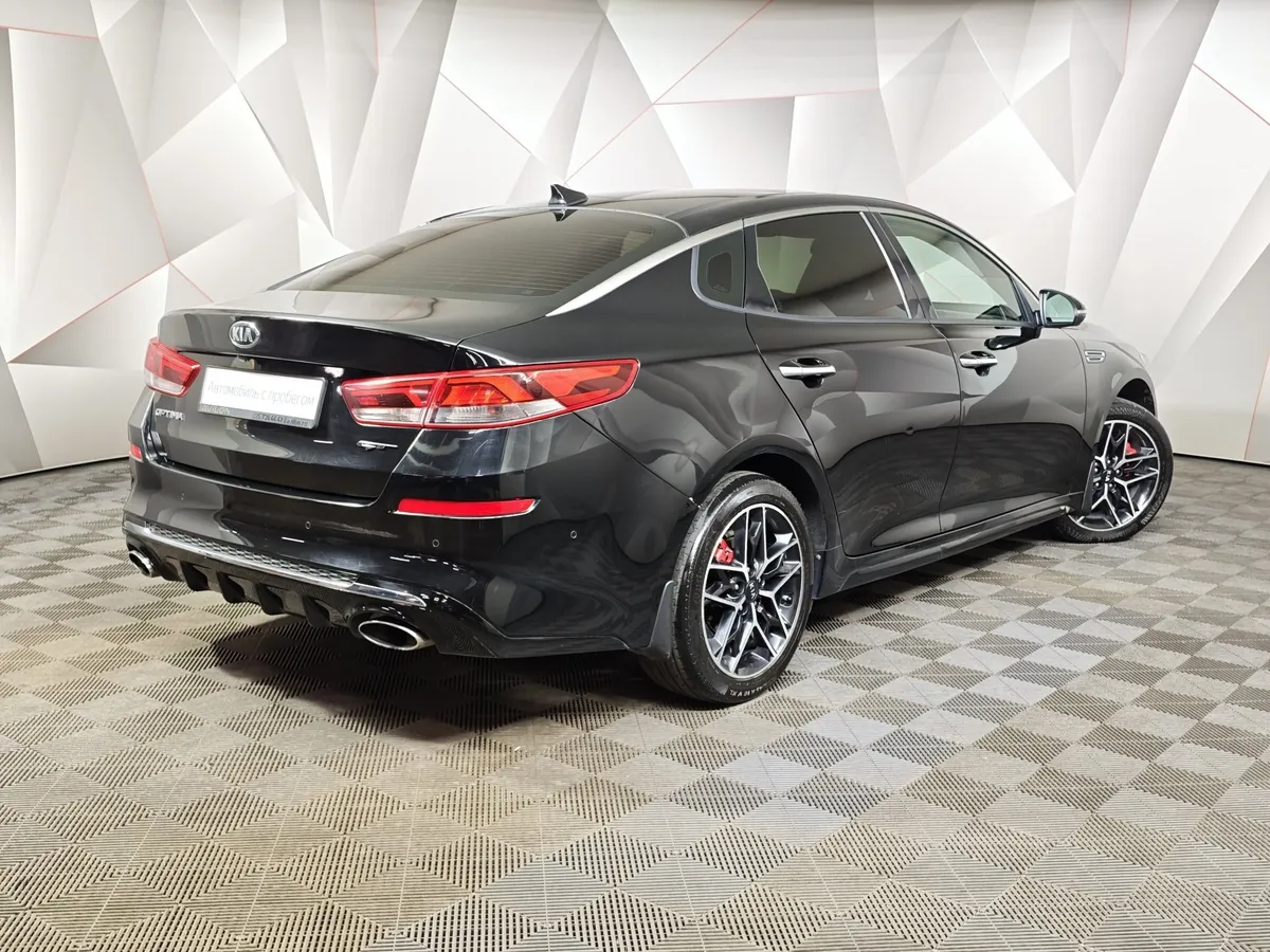 Kia Optima 2.0 T AT (245 л.с.) Черный в АВИЛОН. Слайд №2