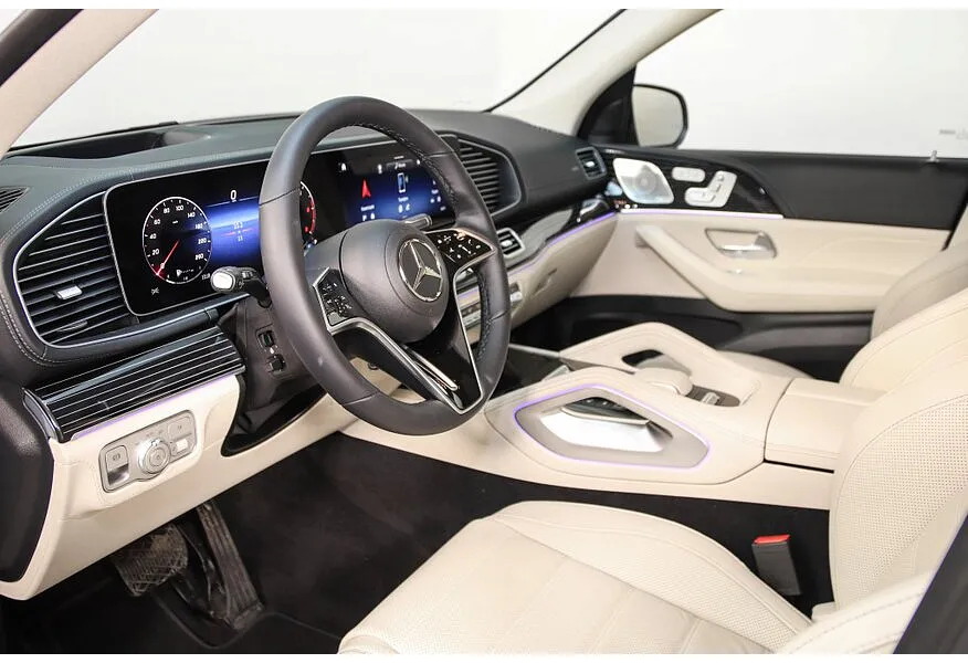 Mercedes-Benz GLE 450d 4MATIC 9G-TRONIC (367 л.с.) Белый в АВИЛОН. Слайд №6