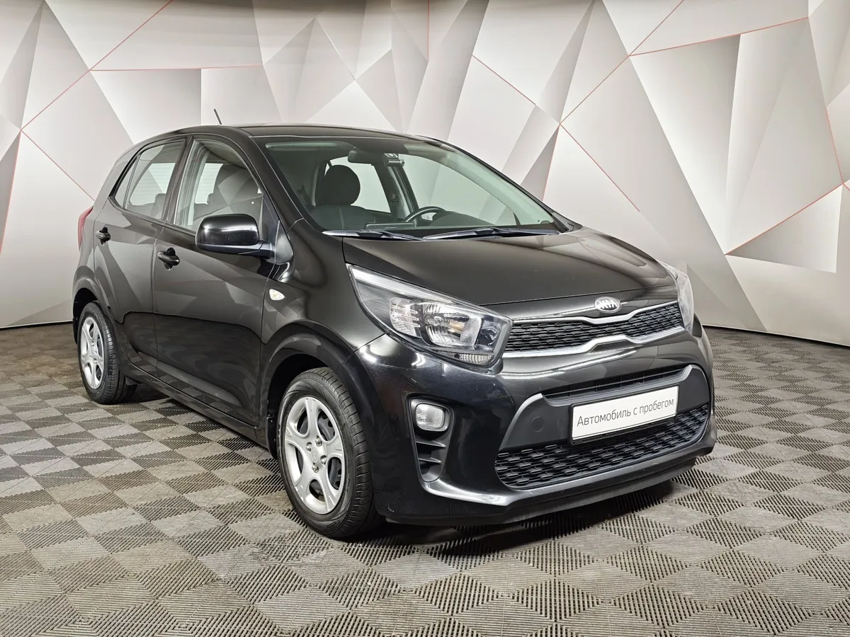 Kia Picanto 1.2 AT (84 л.с.) Classic Черный в АВИЛОН. Слайд №3