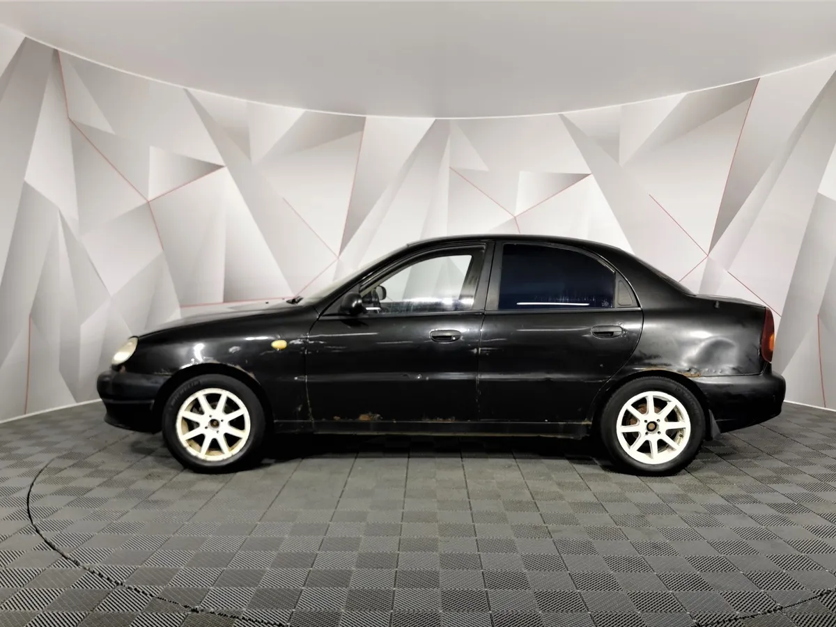 Chevrolet Lanos 1.5i MT (86 л.с.) Черный в АВИЛОН. Слайд №5