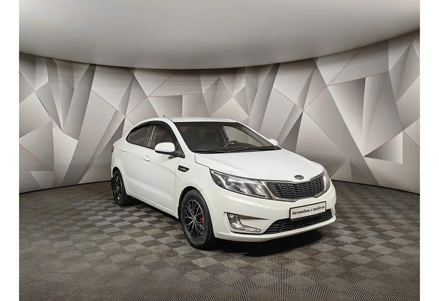Kia Rio 1.4 MT (107 л.с.) Белый в АВИЛОН. Слайд №3