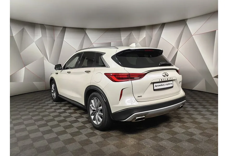 Infiniti QX50 2.0 VC-T CVT AWD (249 л.с.) Essential Белый в АВИЛОН. Слайд №4