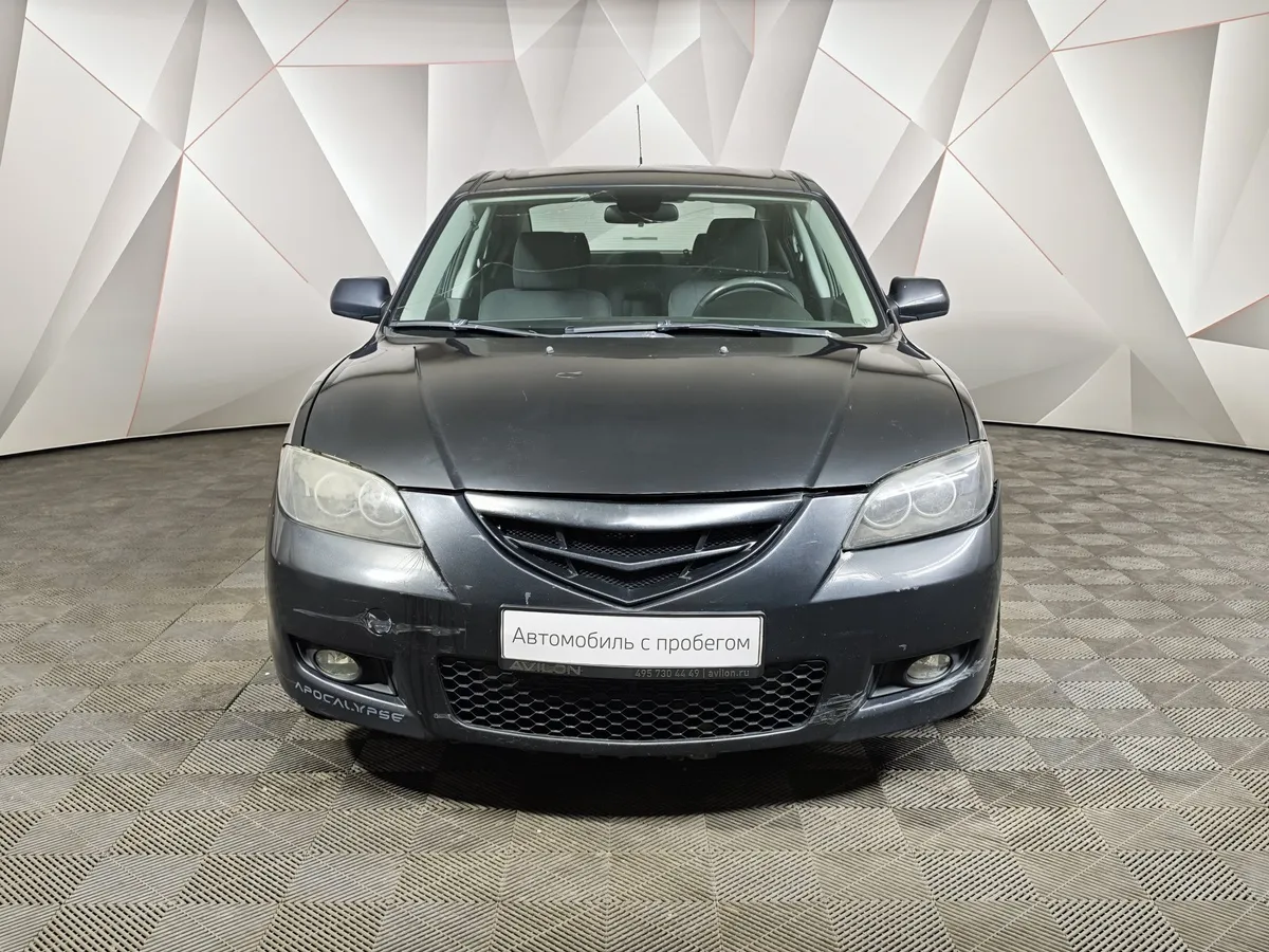 Mazda 3 1.6 AT (105 л.с.) Черный в АВИЛОН. Слайд №7