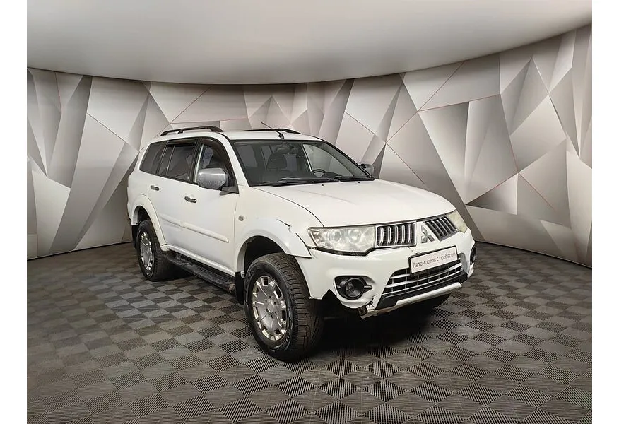Mitsubishi Pajero Sport 2.5 DI-D AT AWD (178 л.с.) Белый в АВИЛОН. Слайд №3