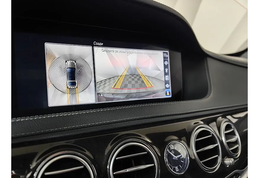 Mercedes-Benz S-Класс S 350 d 9G-Tronic 4Matic длинная база (249 л.с.) Черный в АВИЛОН. Слайд №21