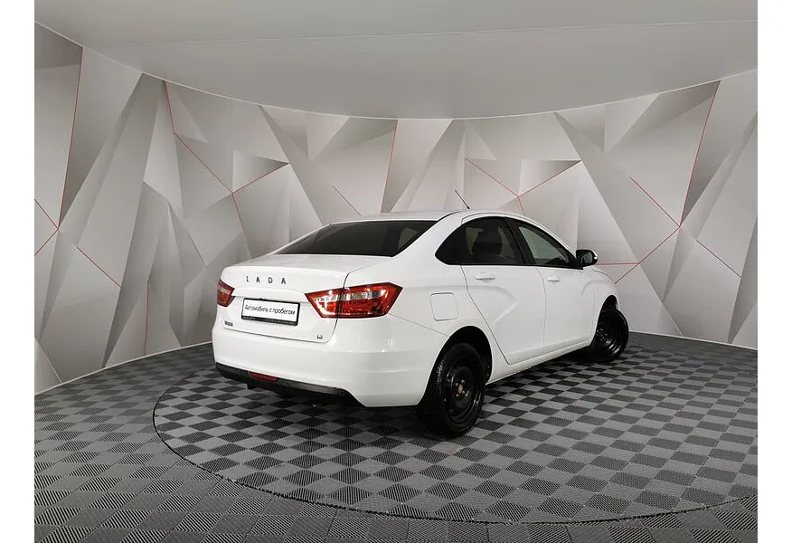 ВАЗ (Lada) Vesta 1.8 AMT (122 л.с.) Белый в АВИЛОН. Слайд №8
