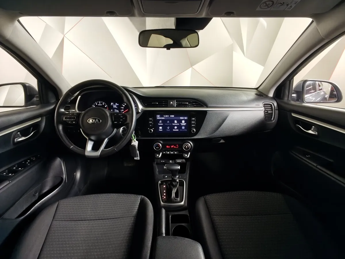 Kia Rio 1.6 AT (123 л.с.) Серый в АВИЛОН. Слайд №14