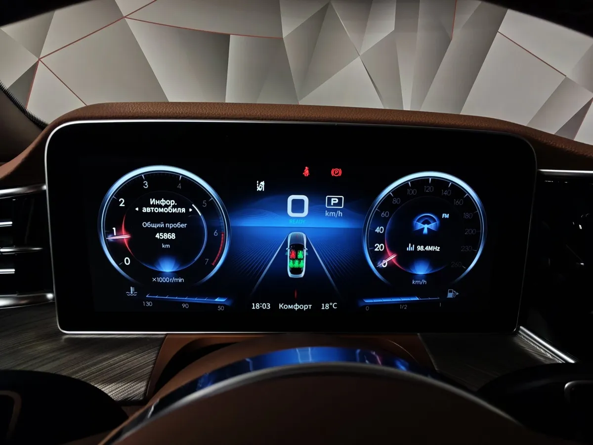Hongqi H9 2.0T AT (245 л.с.) Делюкс двухцветный Коричневый в АВИЛОН. Слайд №16