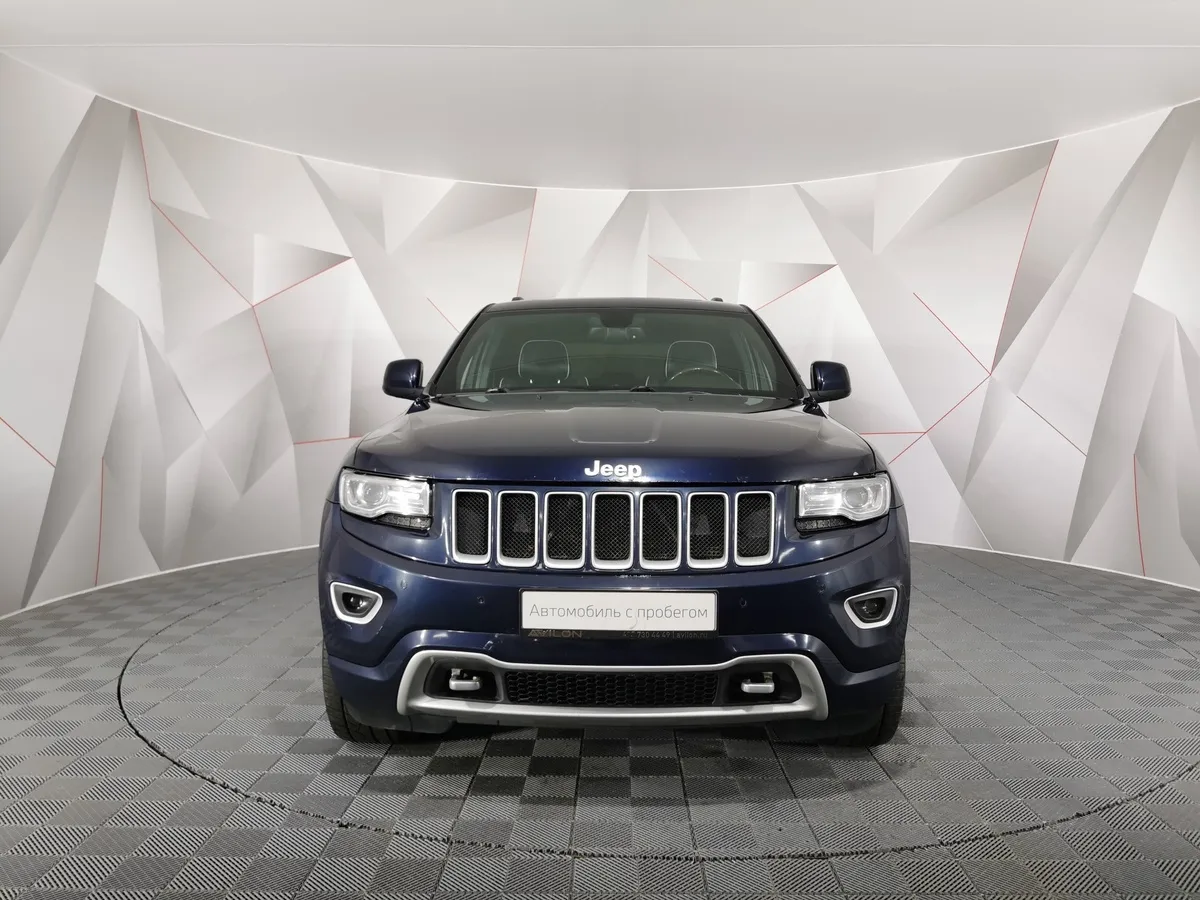 Jeep Grand Cherokee 3.6 AT (286 л.с.) Overland Синий в АВИЛОН. Слайд №7