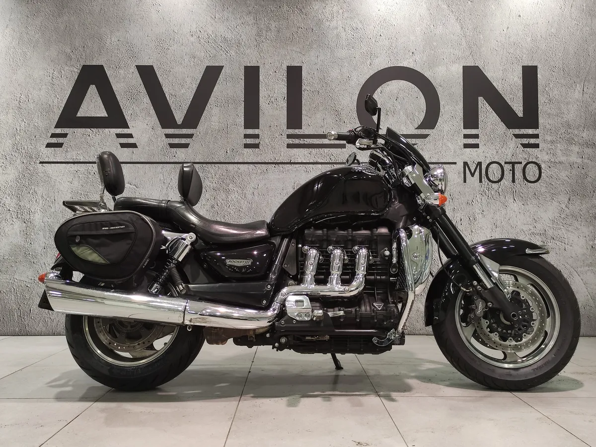 Triumph Rocket III 2294 см³ (148 л.с.) (148) 2294 Черный в АВИЛОН. Слайд №4