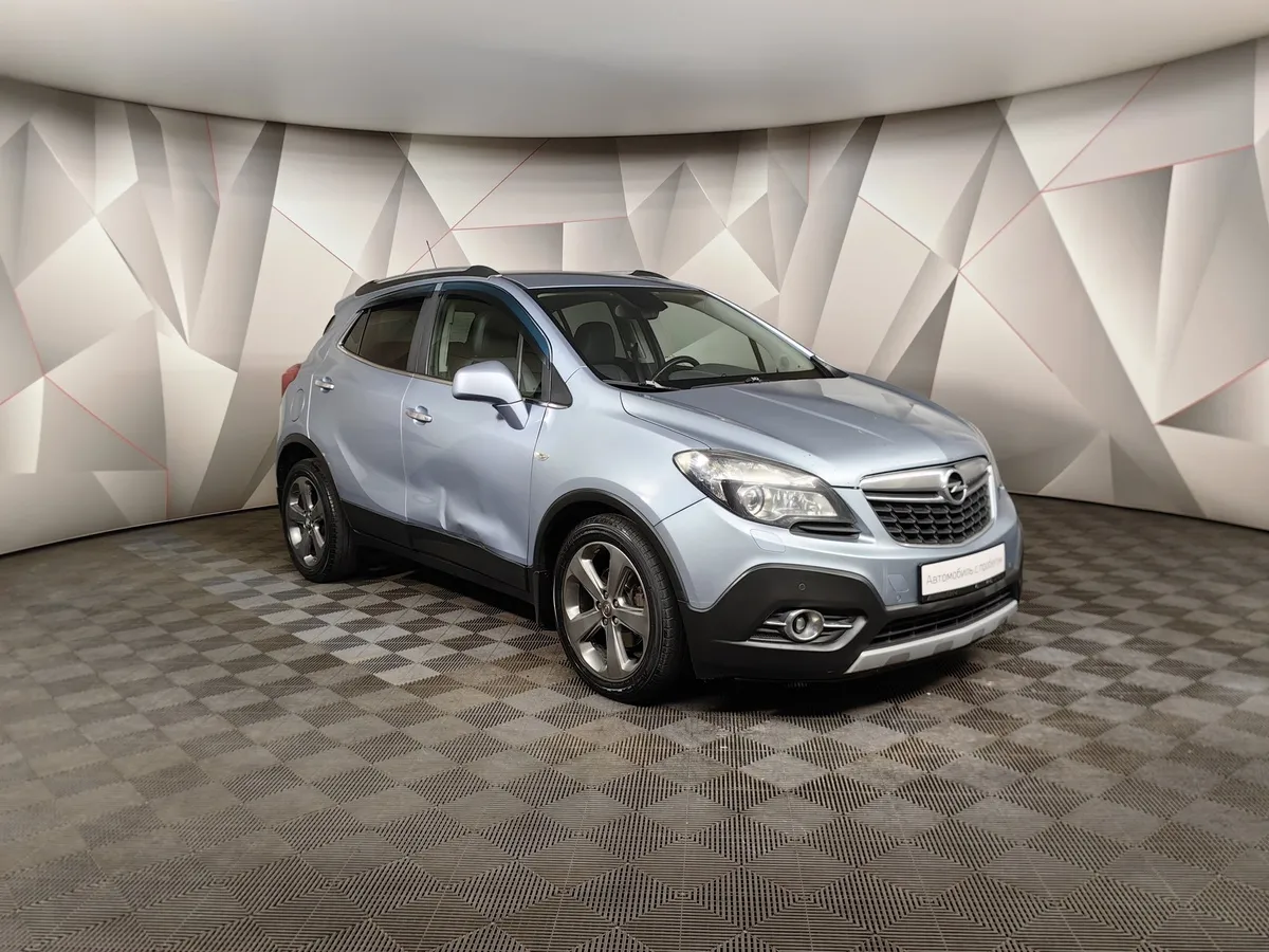 Opel Mokka 1.8 AT AWD (140 л.с.) Cosmo Голубой в АВИЛОН. Слайд №3
