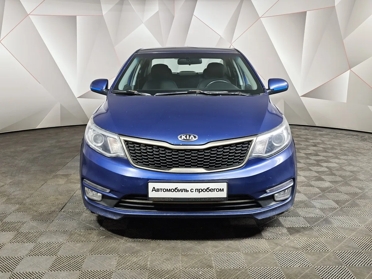 Kia Rio 1.6 6MT (123 л.с.) Синий в АВИЛОН. Слайд №7