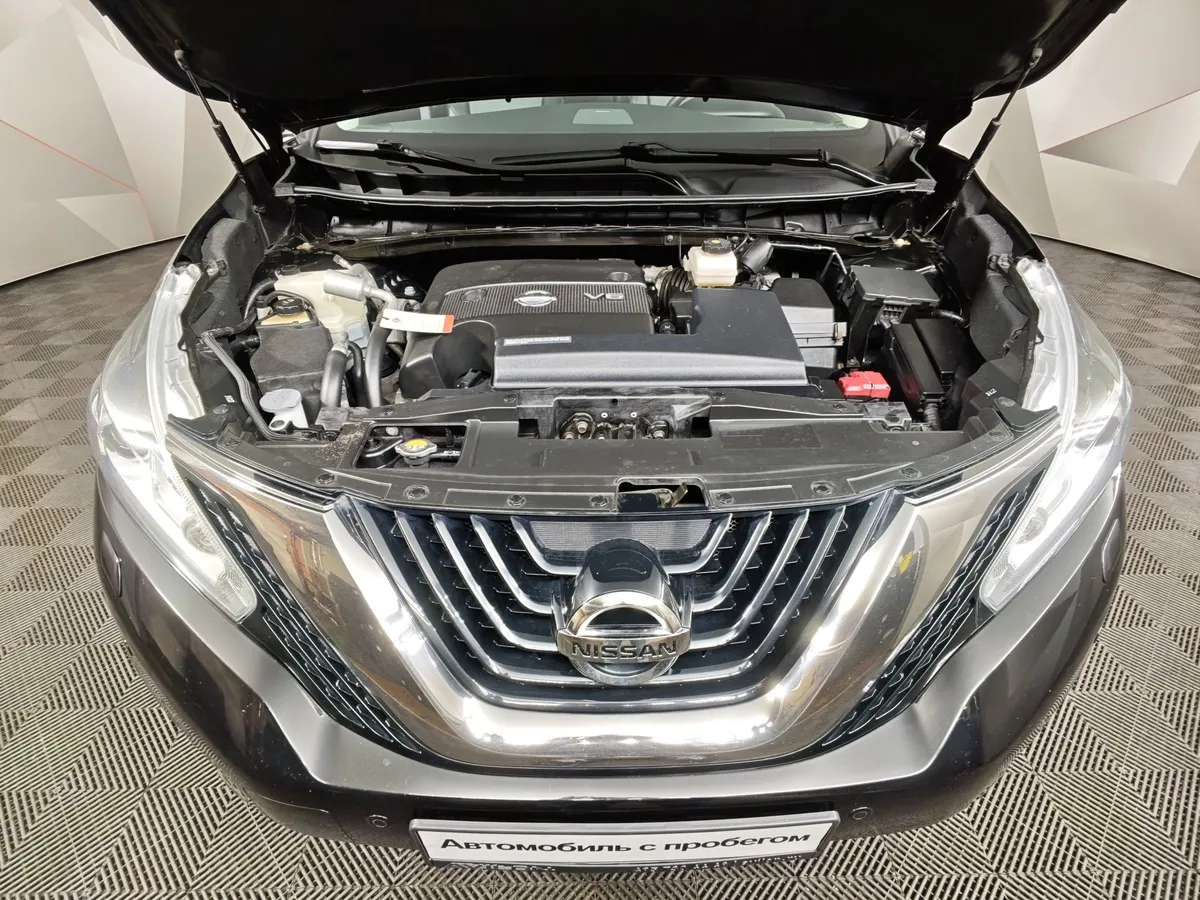 Nissan Murano 3.5 Xtronic AWD (249 л.с.) Черный в АВИЛОН. Слайд №11