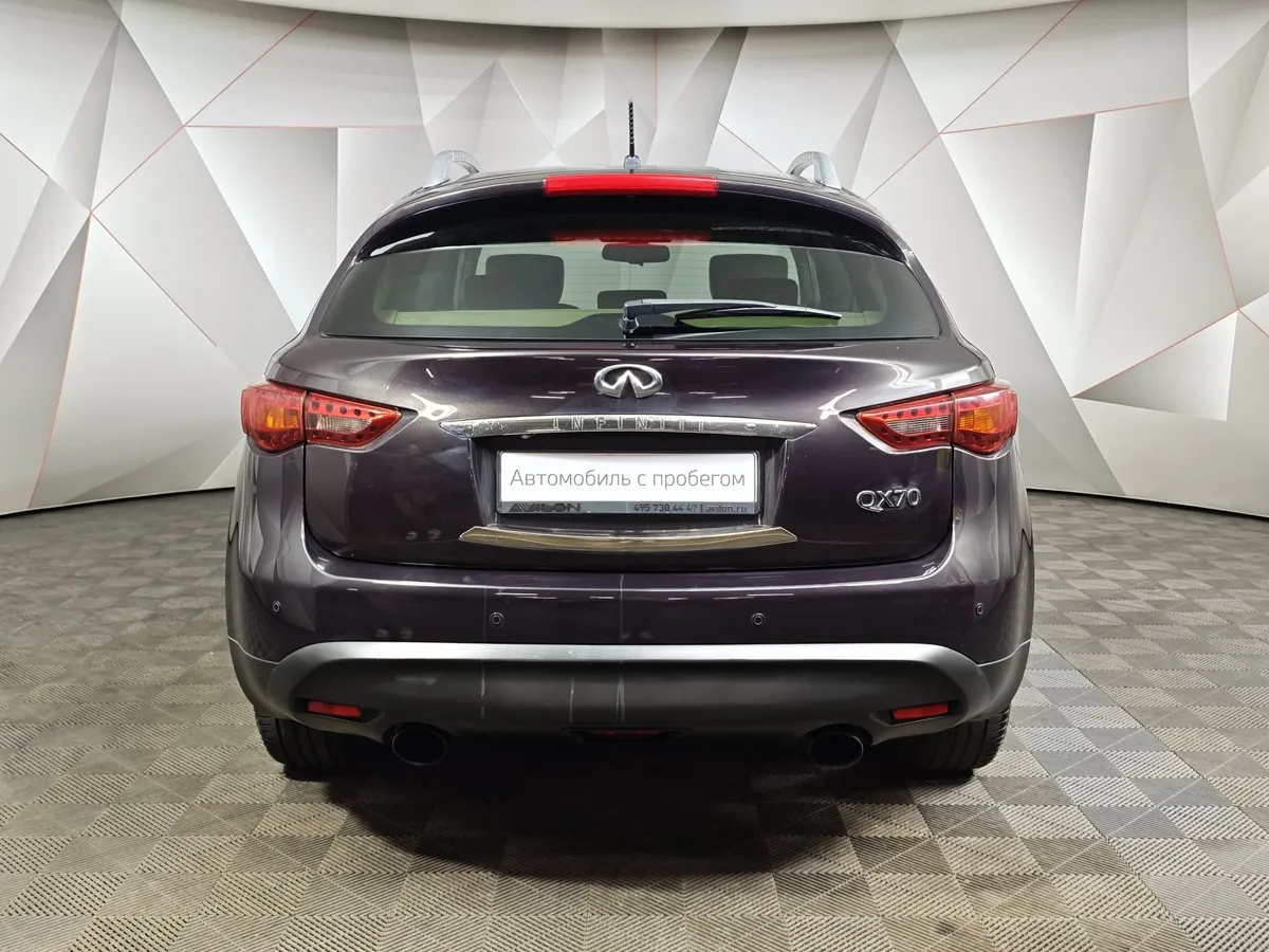 Infiniti QX70 3.0 D AT AWD (238 л.с.) Elegance Коричневый в АВИЛОН. Слайд №8