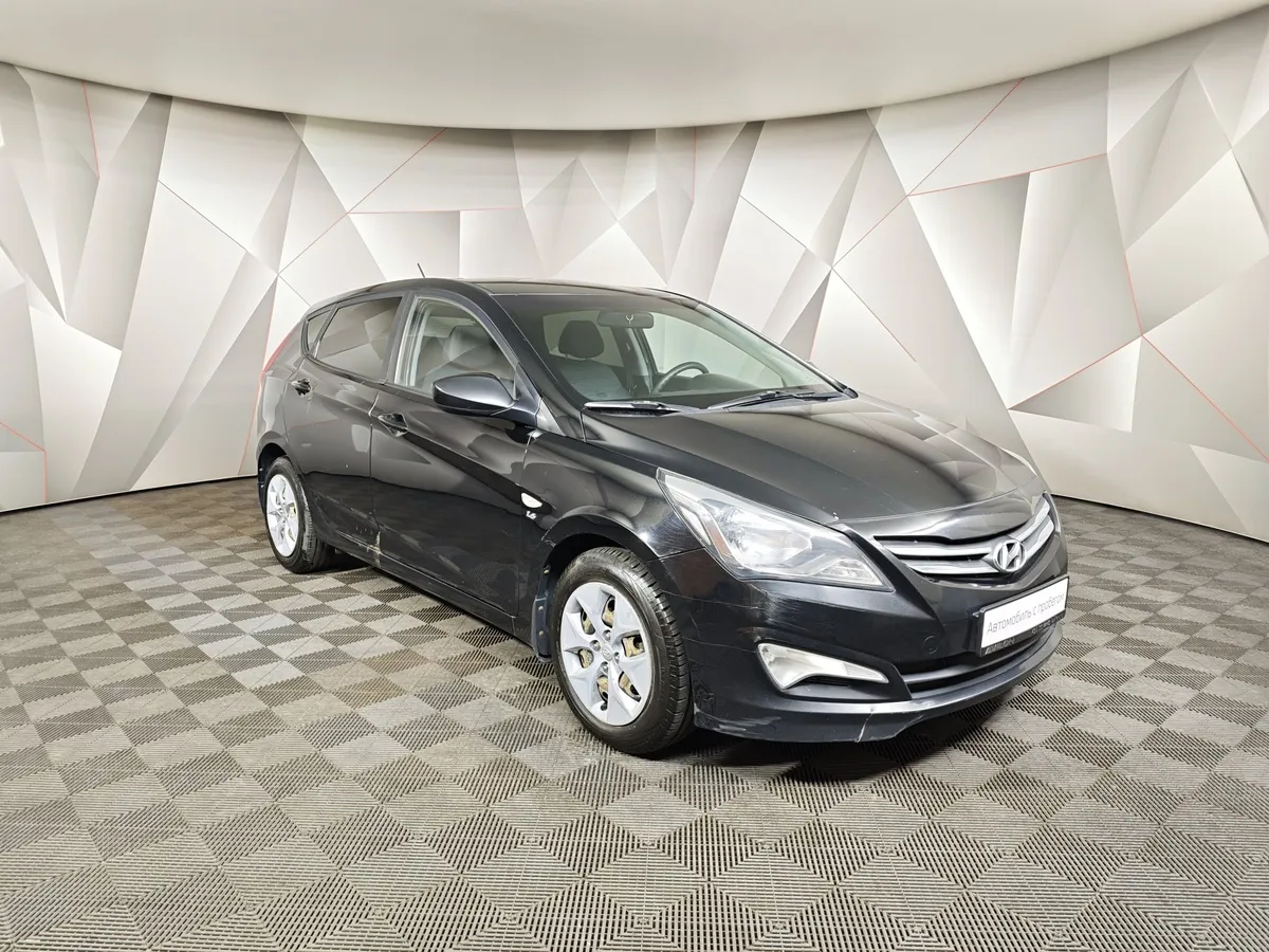 Hyundai Solaris 1.6 AT (123 л.с.) Comfort Черный в АВИЛОН. Слайд №3