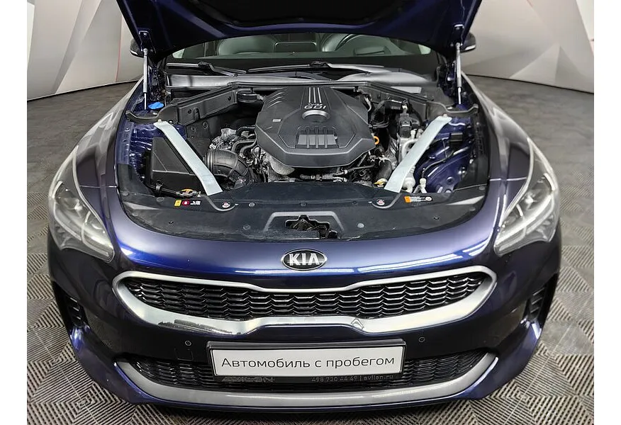 Kia Stinger 2.0 AT AWD (247 л.с.) Prestige Синий в АВИЛОН. Слайд №11