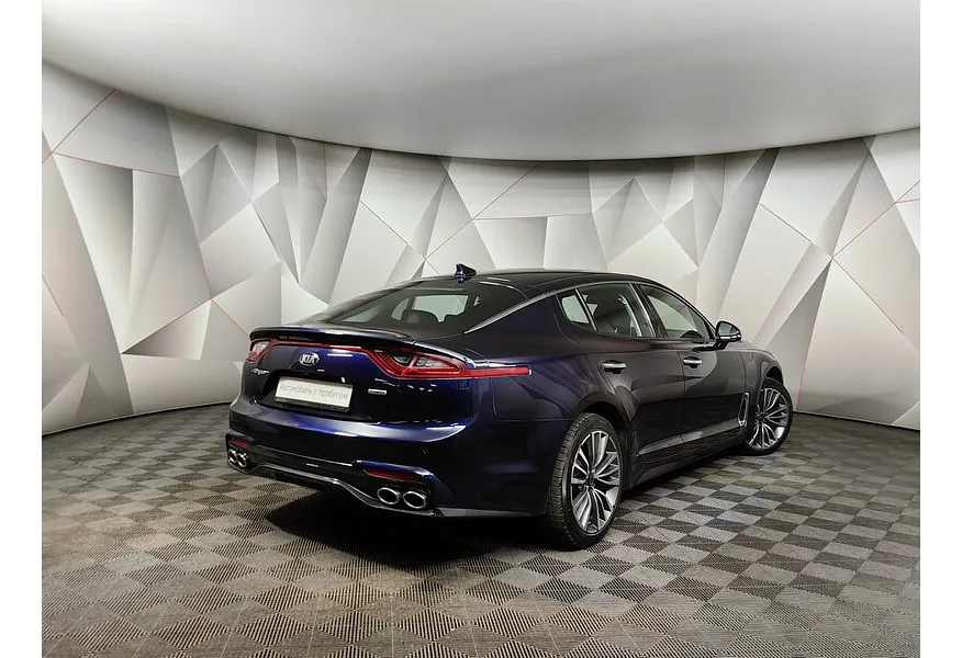 Kia Stinger 2.0 AT AWD (247 л.с.) Prestige Синий в АВИЛОН. Слайд №2