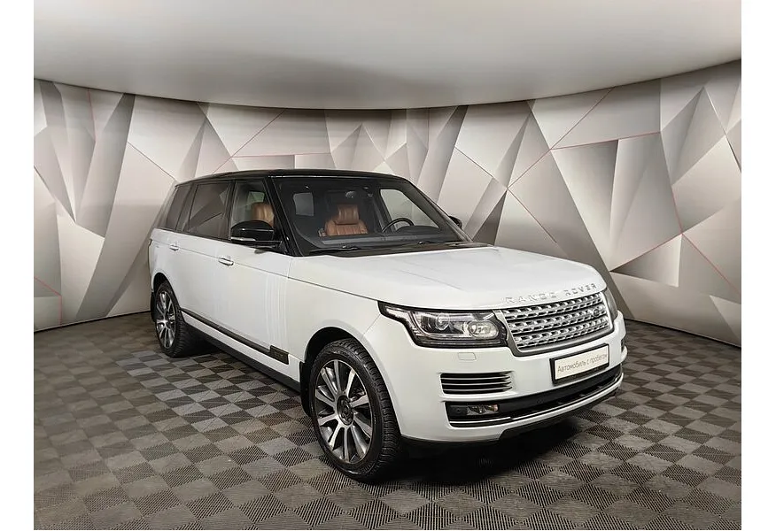 Land Rover Range Rover 4.4 SDV8 AT AWD (339 л.с.) Autobiography Серебристый в АВИЛОН. Слайд №3