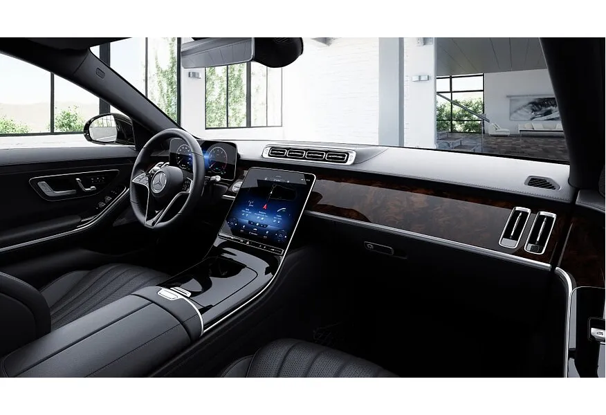 Mercedes-Benz S-Класс S 450 9G-Tronic 4Matic (367 л.с.) Черный в АВИЛОН. Слайд №7