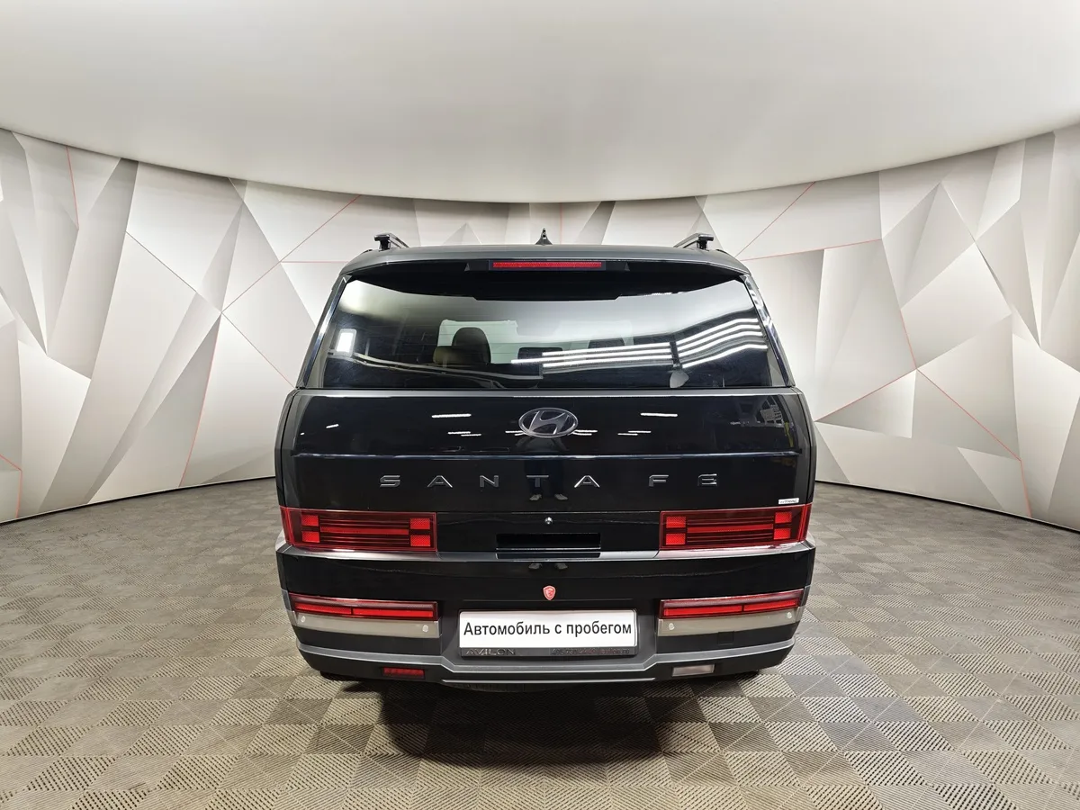 Hyundai Santa Fe 2.5 AT 4WD (194 л.с.) 7 мест Modern Черный в АВИЛОН. Слайд №8