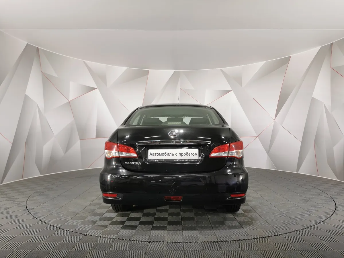 Nissan Almera 1.6 MT (102 л.с.) Черный в АВИЛОН. Слайд №8