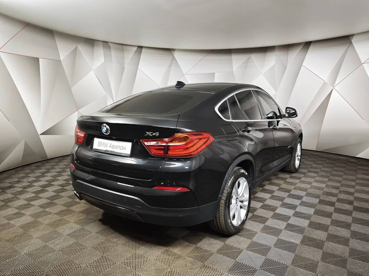 BMW X4 xDrive28i Steptronic (245 л.с.) Черный в АВИЛОН. Слайд №2