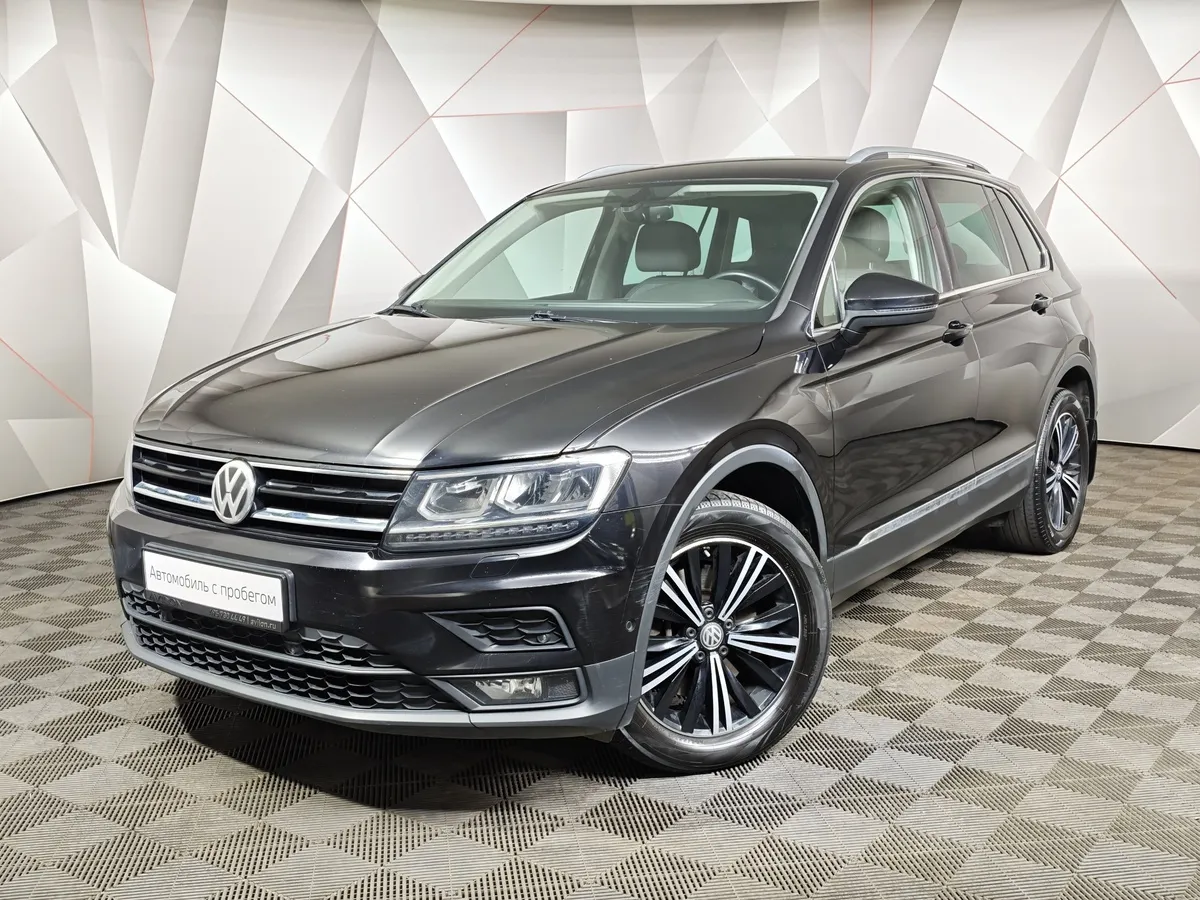 Volkswagen Tiguan 2.0 TSI 4Motion AT (200 л.с.) Sport & Style Черный в АВИЛОН. Слайд №1
