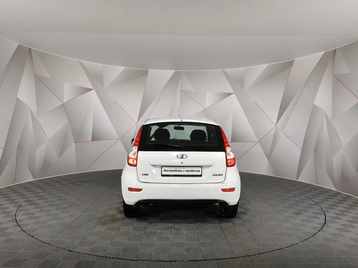 ВАЗ (Lada) Kalina 1.6 MT 8кл (87 л.с.) Белый в АВИЛОН. Слайд №8