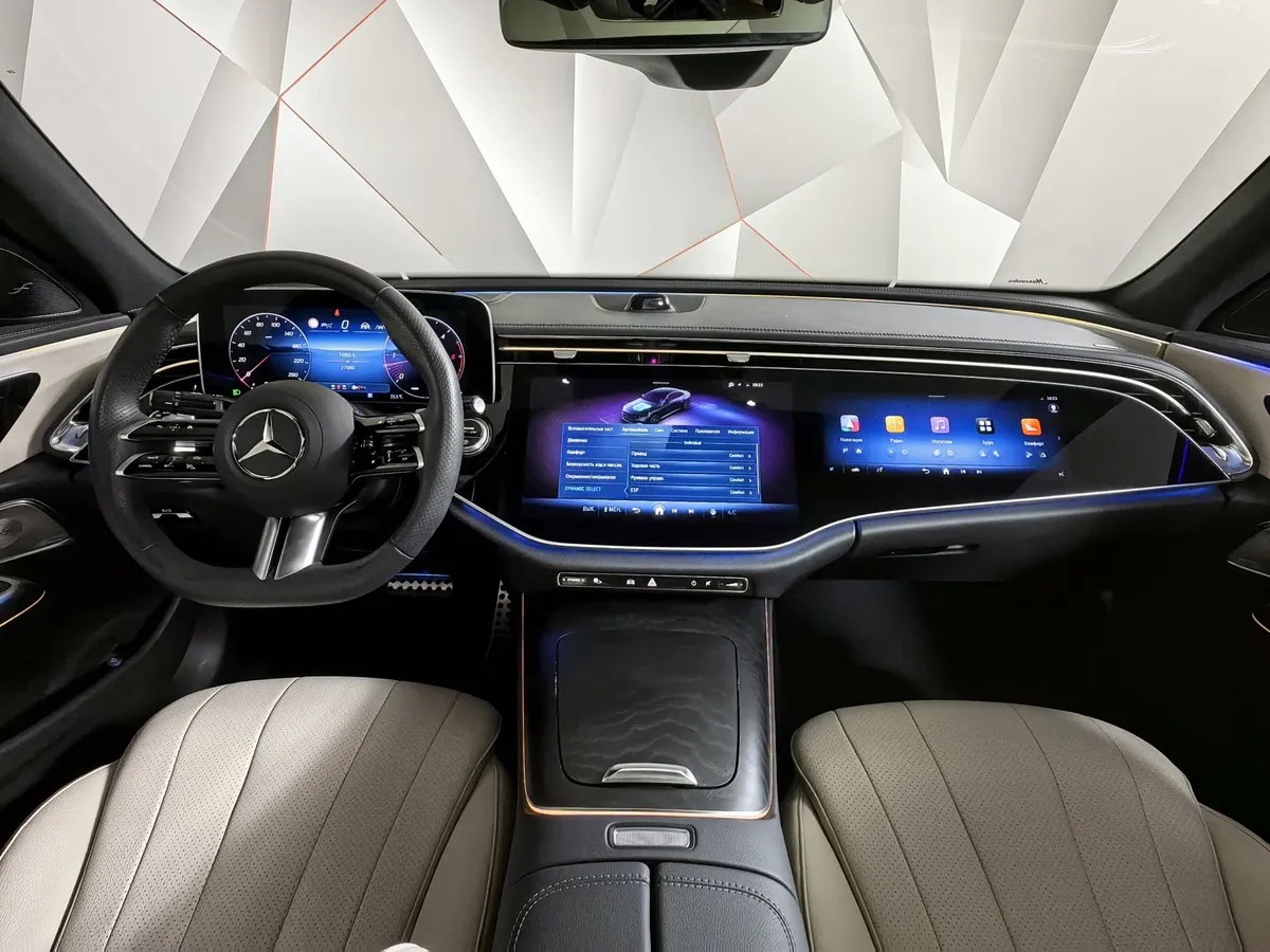 Mercedes-Benz E-Класс E 220 d 4MATIC (197 л.с.) Коричневый в АВИЛОН. Слайд №14