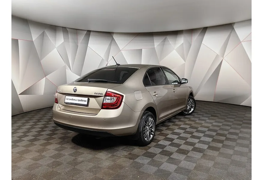 АВИЛОН - Skoda Rapid 1.6 AT (110 л.с.) Бежевый - slide 7