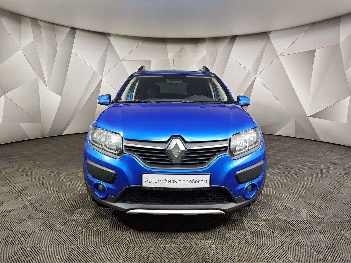 Renault Sandero 1.6 AT (103 л.с.) Stepway Синий в АВИЛОН. Слайд №7