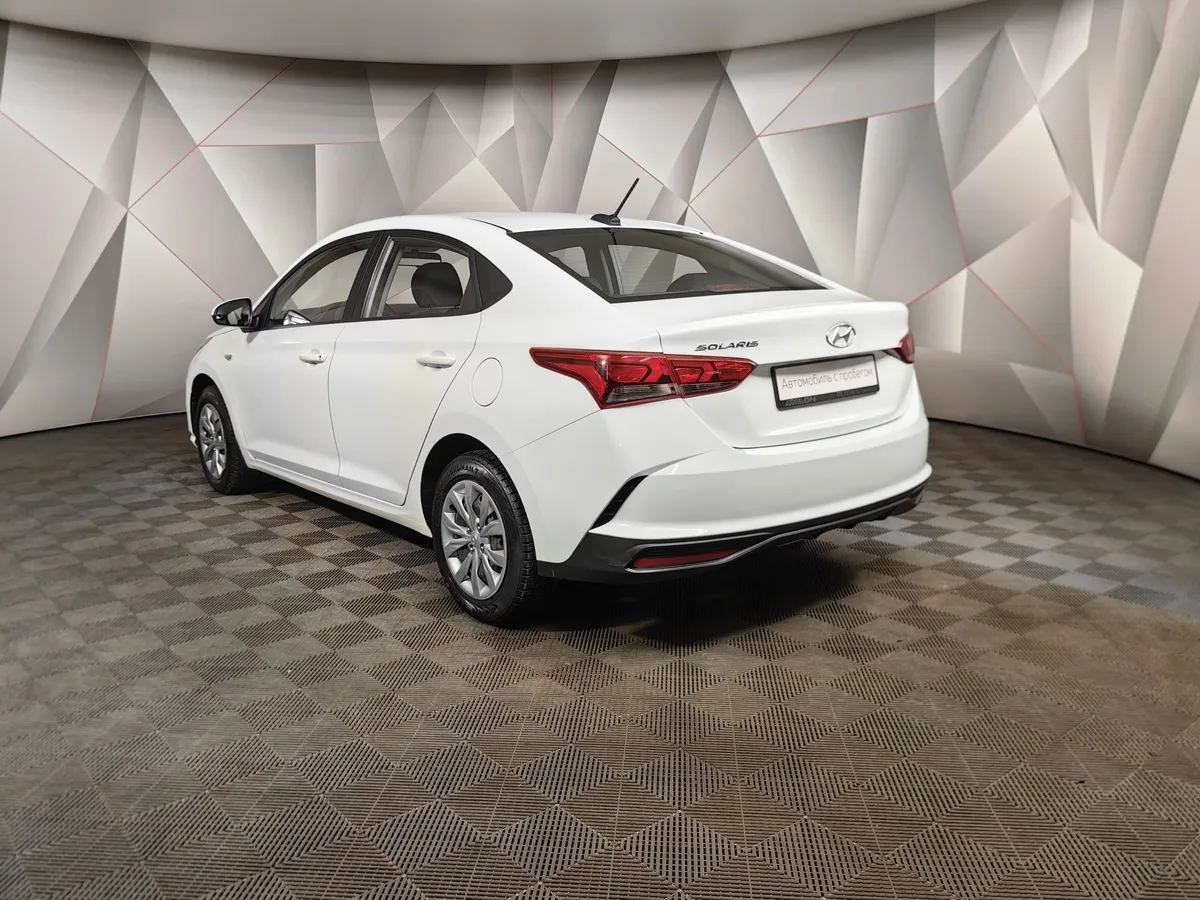 Hyundai Solaris 1.6 AT (123 л.с.) Active Plus Белый в АВИЛОН. Слайд №4