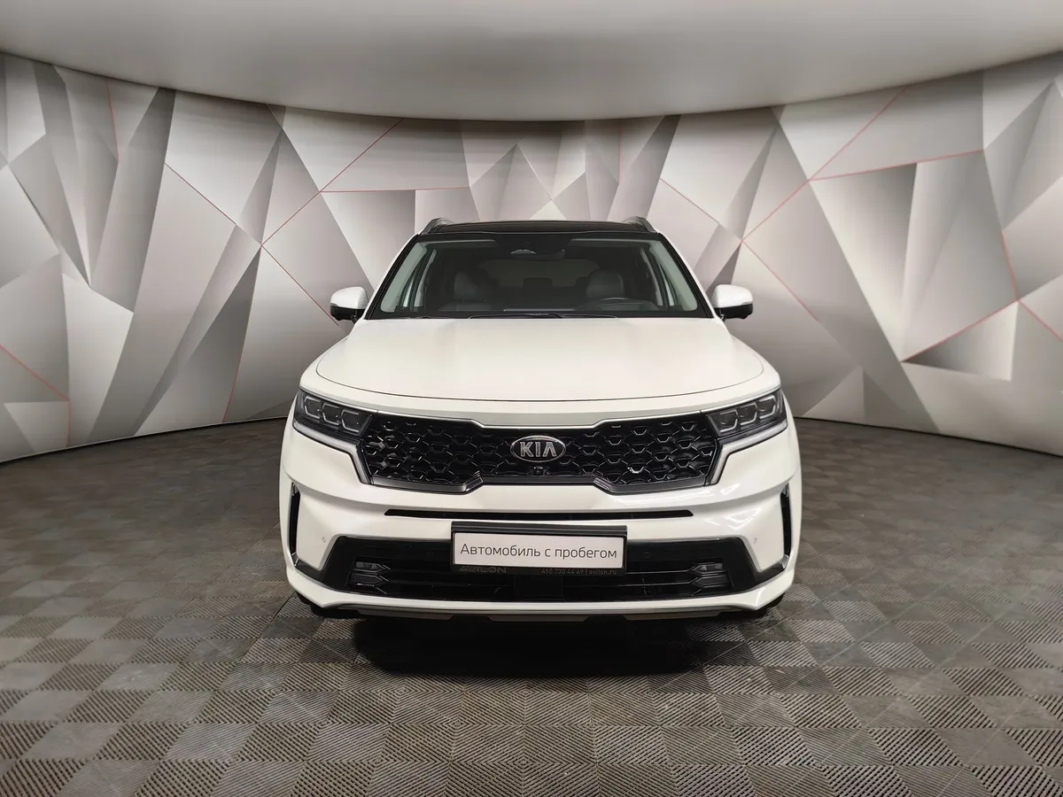 Kia Sorento 2.2 CRDi 4WD DCT (199 л.с.) Premium Plus Белый в АВИЛОН. Слайд №7