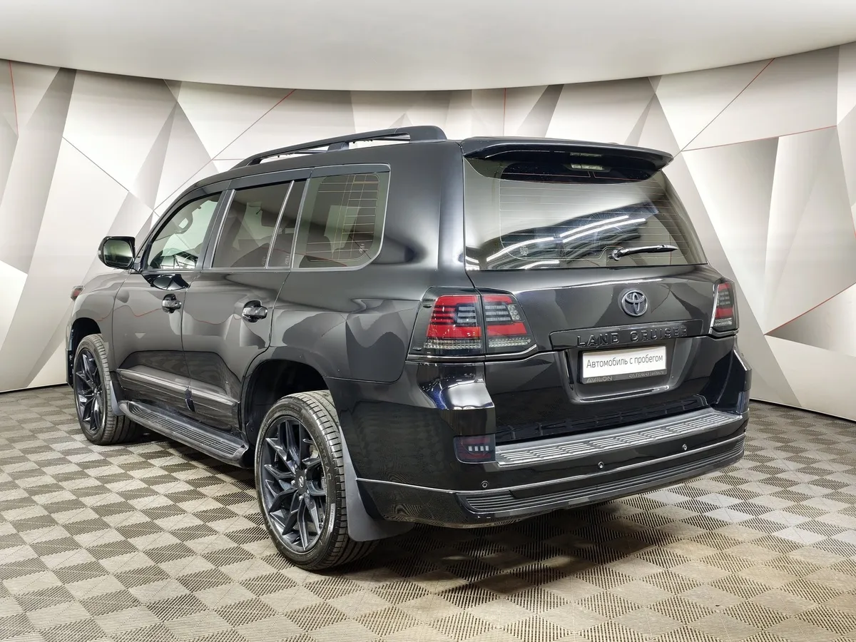 Toyota Land Cruiser 4.5 Twin-Turbo D AT 4WD (5 мест) (235 л.с.) Престиж Черный в АВИЛОН. Слайд №4